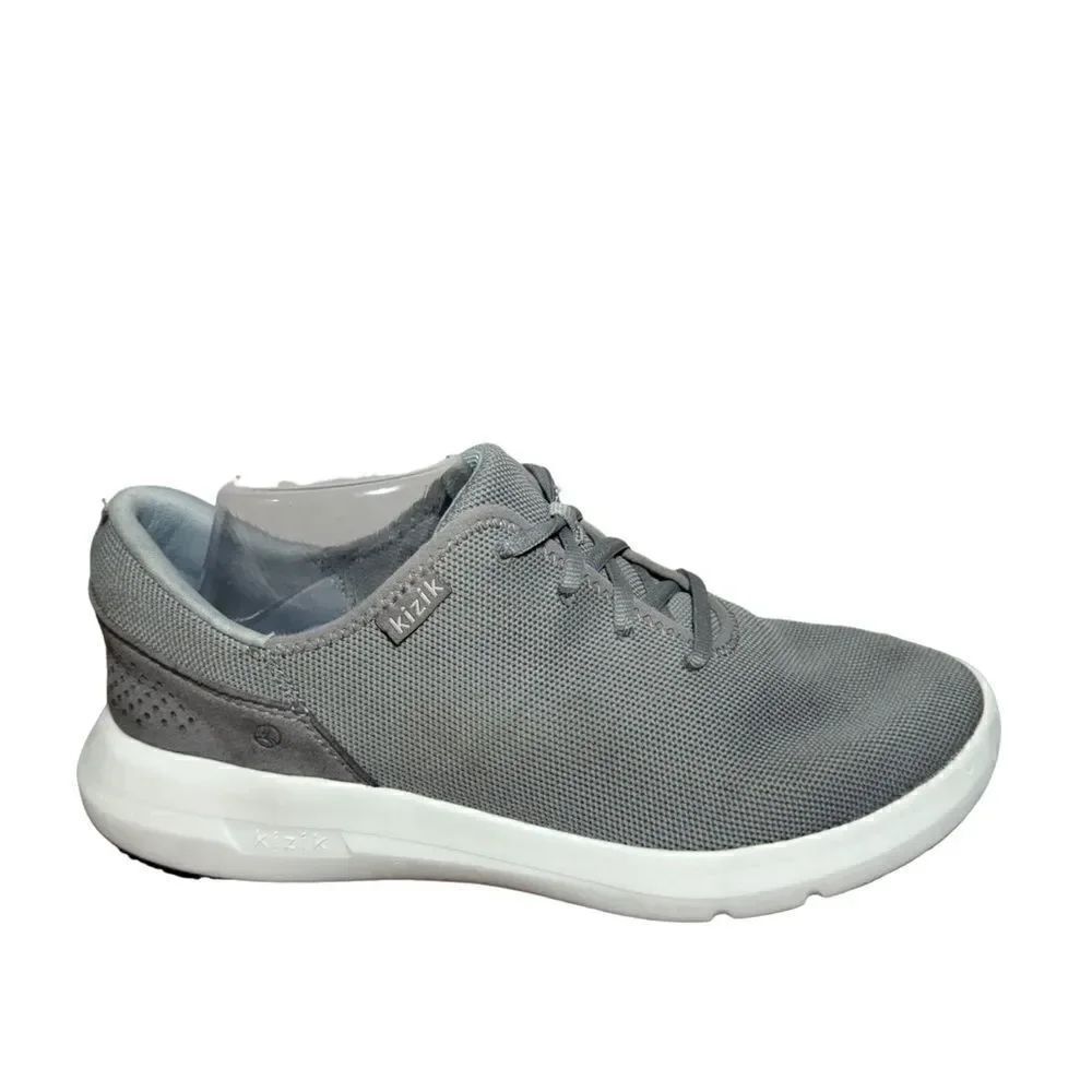 Men’s kizik athletic shoes size 9 gray